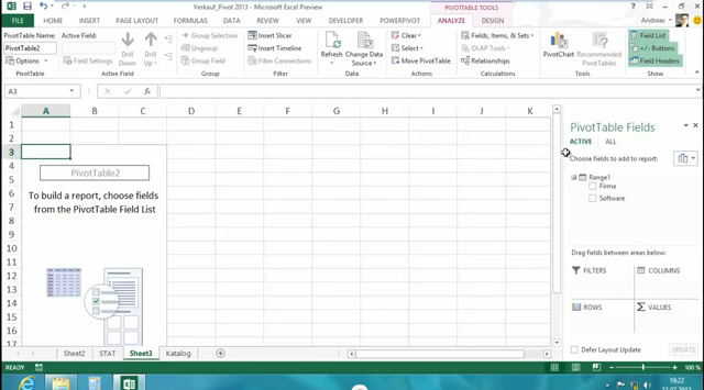 Neue PivotTable Funktionen in Excel 2013