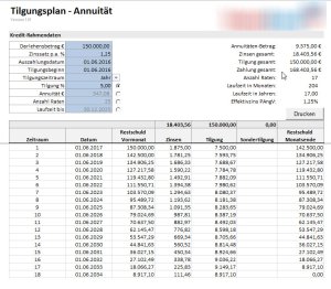 Annuitätenrechner