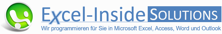 Logo Excel-Inside Solutions - Excel Programmierung