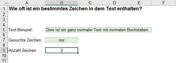 Anzahl Zeichen im Textstring - 3