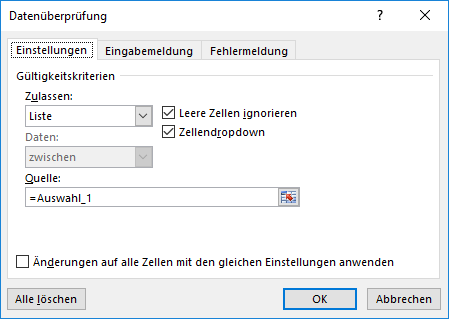 dropdown einmalauswahl 3